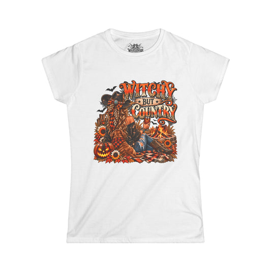 Women's Witchy but Country Halloween T-Shirt