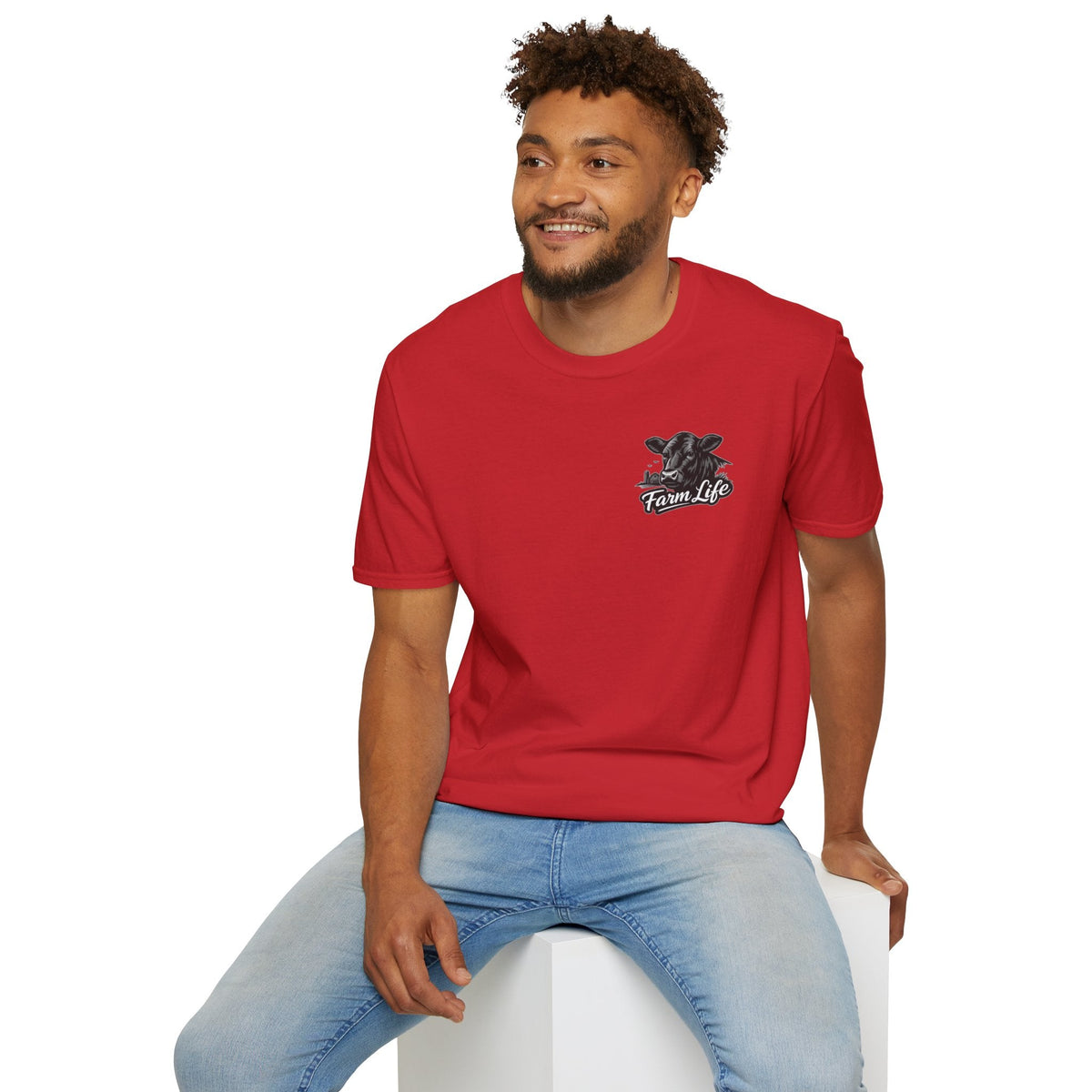 Farm Life T-Shirt, Rancher Apparel, Gifts for Cowboys, Cow Lovers
