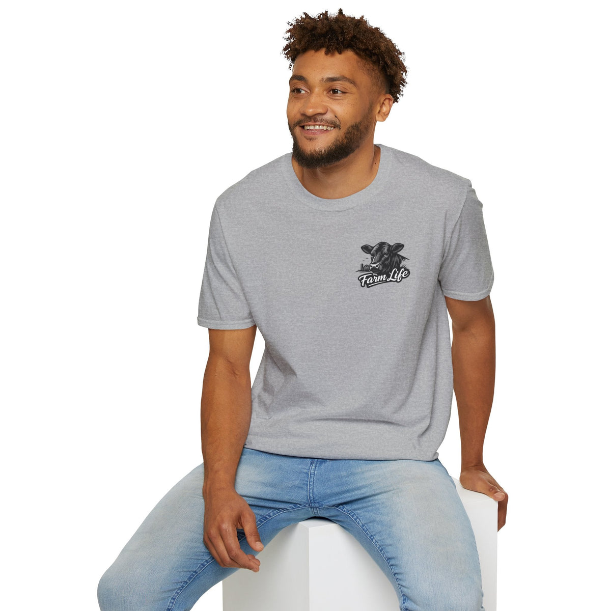 Farm Life T-Shirt, Rancher Apparel, Gifts for Cowboys, Cow Lovers