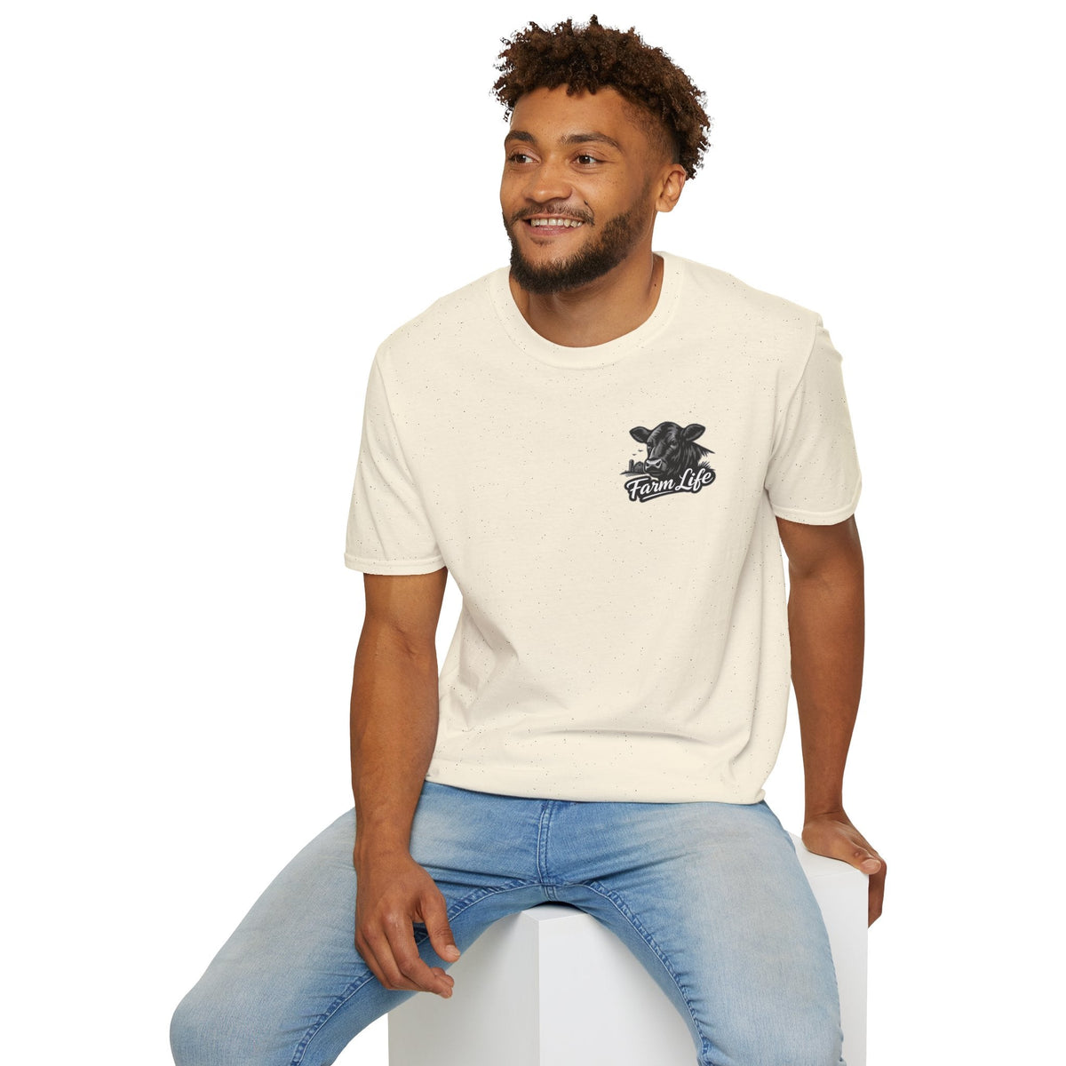 Farm Life T-Shirt, Rancher Apparel, Gifts for Cowboys, Cow Lovers