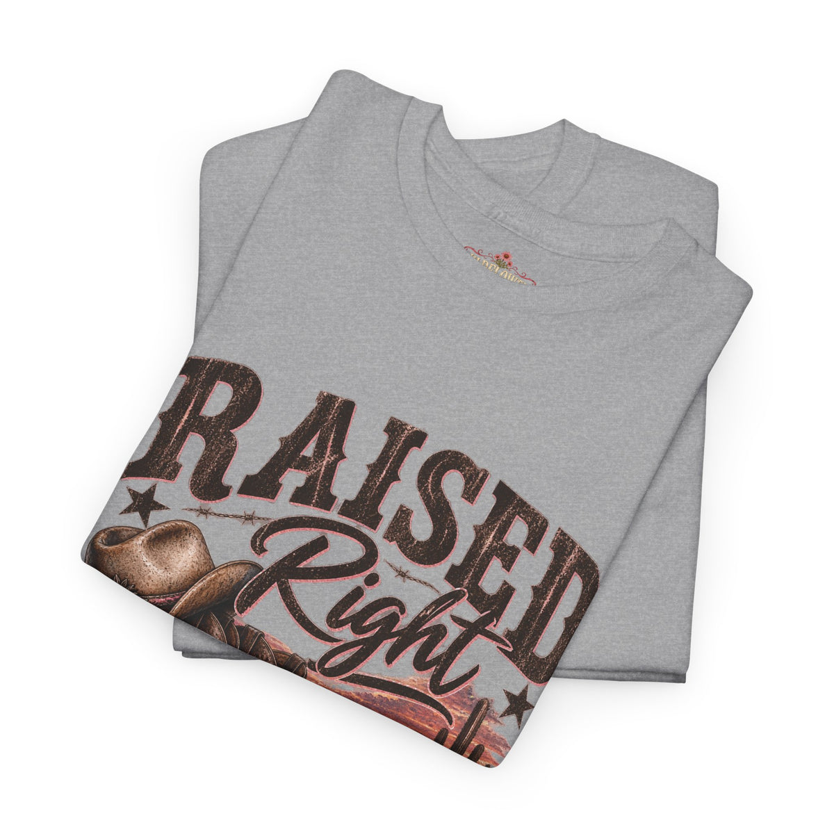 Raised Right Rebel Anyway T-Shirt — Western Cowboy Cowgirl Graphic Tee