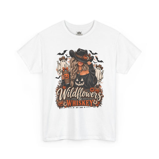 Wildflowers & Whiskey Halloween Graphic Tee