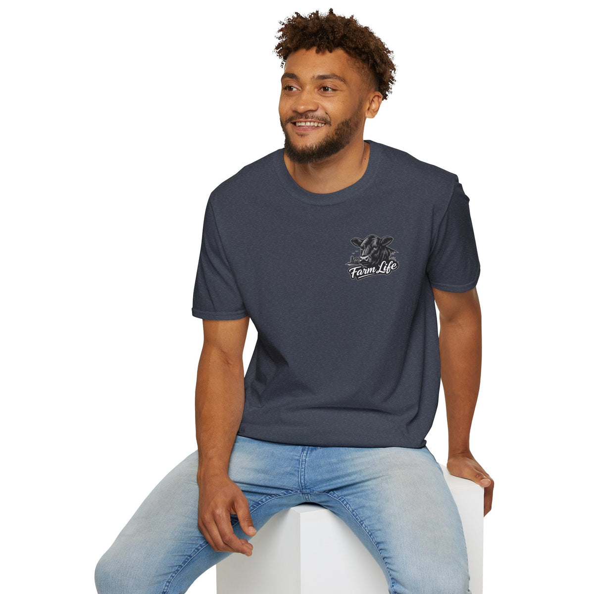 Farm Life T-Shirt, Rancher Apparel, Gifts for Cowboys, Cow Lovers