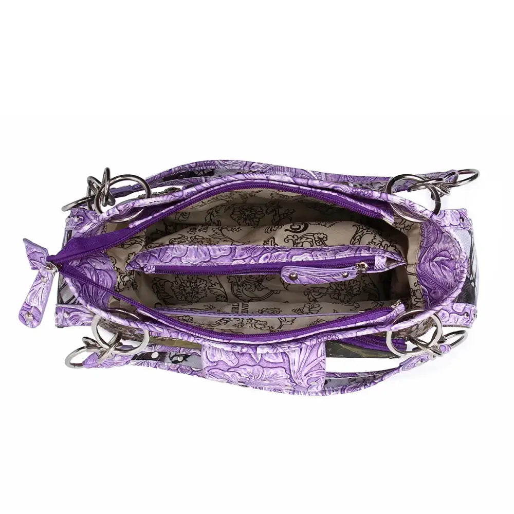 Camouflage Buckle Purse and Matching Wallet Set, Western Handbags